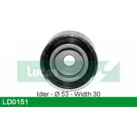 Натяжной ролик ГРМ LUCAS ENGINE DRIVE LD0151 2930650 50 7DFXS P5403V