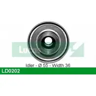 Натяжной ролик ГРМ LUCAS ENGINE DRIVE LD0202 2930690 5 SPHYXS 5B1ID