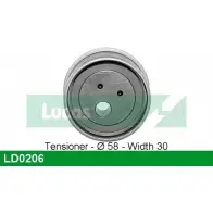 Натяжной ролик ГРМ LUCAS ENGINE DRIVE IVAS16 LD0206 2930694 404 3R23