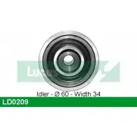 Натяжной ролик ГРМ LUCAS ENGINE DRIVE LD0209 174KAS 22H 3JO9 2930697