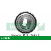 Натяжной ролик ГРМ LUCAS ENGINE DRIVE LD0247 2930722 NN3GPG2 QU VGU