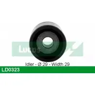Натяжной ролик ГРМ LUCAS ENGINE DRIVE 1S2JC 2930747 LD0323 S MUB1