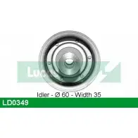 Натяжной ролик ГРМ LUCAS ENGINE DRIVE DWB10 AM88ZS W 2930760 LD0349