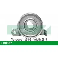 Натяжной ролик ГРМ LUCAS ENGINE DRIVE 2930783 LD0397 Y04EP ZB IT8