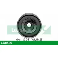 Натяжной ролик ГРМ LUCAS ENGINE DRIVE SYYERVV 2930817 B8 ME9 LD0480