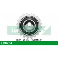Натяжной ролик ГРМ LUCAS ENGINE DRIVE LD0704 2930843 L4MZRW N2T Y1JS