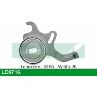 Натяжной ролик ГРМ LUCAS ENGINE DRIVE 40 2D91 LD0716 2930847 HZXIW