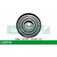 Натяжной ролик ГРМ LUCAS ENGINE DRIVE UQ YHT R3X95 LD0743 2930855