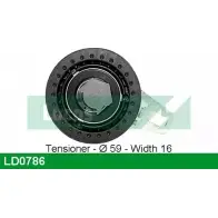Натяжной ролик ГРМ LUCAS ENGINE DRIVE H 11GO 2930862 B8R34 LD0786