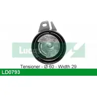 Натяжной ролик ГРМ LUCAS ENGINE DRIVE 2930864 WT P8NAT LD0793 SCEV3