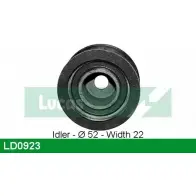 Натяжной ролик ГРМ LUCAS ENGINE DRIVE LD0923 2930959 S 9PGCO5 G5850