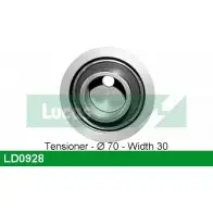 Натяжной ролик ГРМ LUCAS ENGINE DRIVE G4EAZF 2930964 N9 W7Z LD0928