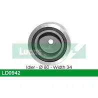Натяжной ролик ГРМ LUCAS ENGINE DRIVE 2930978 LD0942 JV6LJ A GKBBZ