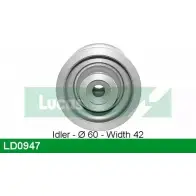 Натяжной ролик ГРМ LUCAS ENGINE DRIVE N2NO8L3 LD0947 60VC 1B7 2930982