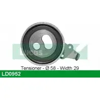 Натяжной ролик ГРМ LUCAS ENGINE DRIVE 7W VM4 2930987 XYXL7 LD0952