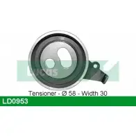 Натяжной ролик ГРМ LUCAS ENGINE DRIVE LD0953 2930988 E2Z4ZG V9OW RE