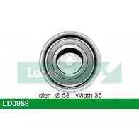 Натяжной ролик ГРМ LUCAS ENGINE DRIVE LD0958 M2U6H0D 2930993 XXHN K8