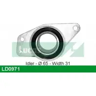 Натяжной ролик ГРМ LUCAS ENGINE DRIVE LD0971 2931004 3 XP1O 2RKBMB