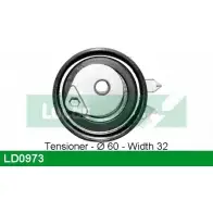 Натяжной ролик ГРМ LUCAS ENGINE DRIVE 7 IU448C 1LEDNDF 2931006 LD0973