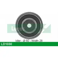 Ролик ремня ГРМ, обводной, паразитный LUCAS ENGINE DRIVE LD1030 2931051 38S LSH1 ZG5MAX