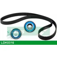 Комплект ремня ГРМ LUCAS ENGINE DRIVE LD076 3 Fiat Marea (185) 1 Универсал 2.4 JTD 130 130 л.с. 1999 – 2002 LDK0316 LD0776