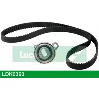 Комплект ремня ГРМ LUCAS ENGINE DRIVE LD0 315 894CJ Toyota Corolla (E100) 7 Хэтчбек 3д 1.8 GT (AE102) 117 л.с. 1992 – 1995 LDK0360