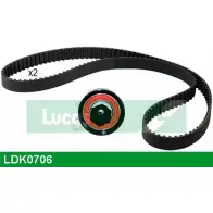 Комплект ремня ГРМ LUCAS ENGINE DRIVE L D0864 LDK0706 Volkswagen Transporter (T4) 4 Грузовик 2.4 D 75 л.с. 1997 – 2003 0YX3A