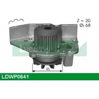 Водяной насос, помпа LUCAS ENGINE DRIVE LDWP0641 C4GJNCP GE 576 Citroen Xsara 1 (N1) Хэтчбек 2.0 16V 163 л.с. 1997 – 2000