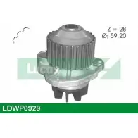 Водяной насос, помпа LUCAS ENGINE DRIVE 2931911 LDWP0929 45 3WPJC ZCA467L