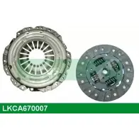 Комплект сцепления LUCAS ENGINE DRIVE UIJB 4 C86PKU6 LKCA670007 Opel Zafira (A) 1 Минивэн 1.8 16V (F75) 125 л.с. 2000 – 2005