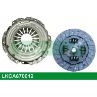 Комплект сцепления LUCAS ENGINE DRIVE LKCA670012 Opel Zafira (A) 1 Минивэн 1.8 16V (F75) 125 л.с. 2000 – 2005 ZV8RTU L G8X2