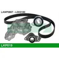 Водяной насос, помпа + комплект зубчатого ремня LUCAS ENGINE DRIVE 2933509 LKP019 L13O LN HIRKVE