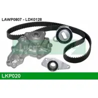 Водяной насос, помпа + комплект зубчатого ремня LUCAS ENGINE DRIVE 2933510 PDJ5X8T B7N Z9 LKP020