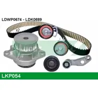 Водяной насос, помпа + комплект зубчатого ремня LUCAS ENGINE DRIVE LKP054 EPMMO 2933535 CES 5ALM