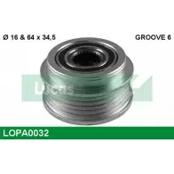 Обгонная муфта генератора LUCAS ENGINE DRIVE 2933695 0K552-83-00B 02131-9070 85A LOPA0032