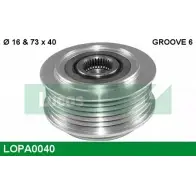 Обгонная муфта генератора LUCAS ENGINE DRIVE Volvo S70 1 (874) 1996 – 2000 LOPA0040 0 123 520 014 0 124 325 088