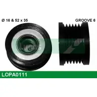 Обгонная муфта генератора LUCAS ENGINE DRIVE 0 124 425 075 LOPA0111 0 124 425 038 Renault Clio (BR, CR) 3 Хэтчбек 2.0 16V (BR0C. BR0K. CR0C. CR0K) 139 л.с. 2006 – 2025