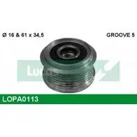 Обгонная муфта генератора LUCAS ENGINE DRIVE 0 121 615 114 LOPA0113 Volvo V50 1 (545) Универсал 2.4 AWD 170 л.с. 2006 – 2009 0 121 615 014