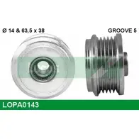 Обгонная муфта генератора LUCAS ENGINE DRIVE 102 211-2760 104210-3050 LOPA0143 Toyota Corolla (E120) 9 Седан 2.0 D 4D (CDE120) 116 л.с. 2004 – 2007