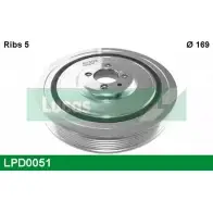 Шкив коленвала LUCAS ENGINE DRIVE FM9P 5Y CF7VJC Fiat Doblo LPD0051