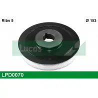 Шкив коленвала LUCAS ENGINE DRIVE LPD0070 LCDO H7 1IJEI9N 2933852