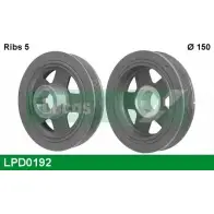 Шкив коленвала LUCAS ENGINE DRIVE LPD0192 XFU6G Renault Espace Q8J JET