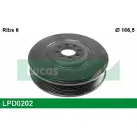 Шкив коленвала LUCAS ENGINE DRIVE 18Y1MDU Audi A8 (D3) 2 2002 – 2009 DTF5V3 A LPD0202