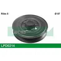 Шкив коленвала LUCAS ENGINE DRIVE C1N4 BP9 LPD0214 4O6IGX Ford Focus 3 (CB8) Универсал 1.6 Ti 105 л.с. 2010 – 2025