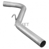 Выхлопная труба глушителя ASMET X4RW DA 2936328 02002