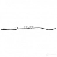 Выхлопная труба глушителя ASMET 2BM1 9UT 08080 Peugeot 206 1 (2AC) Хэтчбек 1.4 HDi eco 70 68 л.с. 2001 – 2025