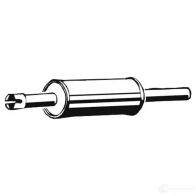 Передний глушитель ASMET 4RZ0 LB 03016 2936408