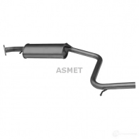 Резонатор ASMET 254 94X 07177 Ford Mondeo 2 (GD, BAP) Хэтчбек