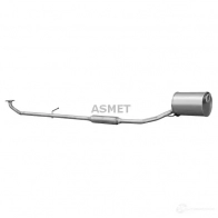 Резонатор ASMET 2937737 22008 LN YPOH4