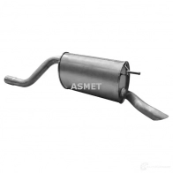 Задний глушитель ASMET 2937578 16079 5FW4 J8 - Изображение 3